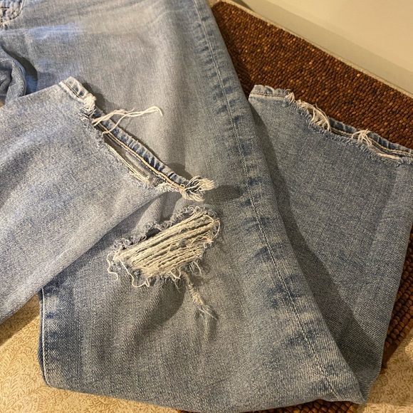 AG ex-boyfriend slouchy slim. Distressed. - Picture 6 of 7